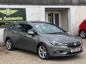 VAUXHALL ASTRA 2016 (66) at Pace Automotive Aylesbury