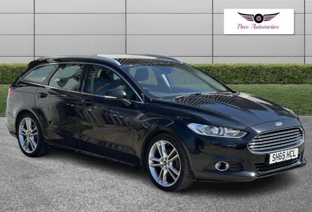 Ford Mondeo 2.0 TDCi Titanium Euro 6 (s/s) 5dr Estate Diesel Black