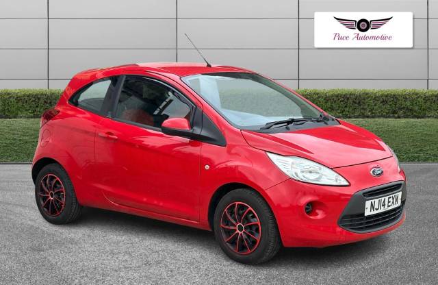 Ford Ka 1.2 Edge Euro 6 (s/s) 3dr Hatchback Petrol Red