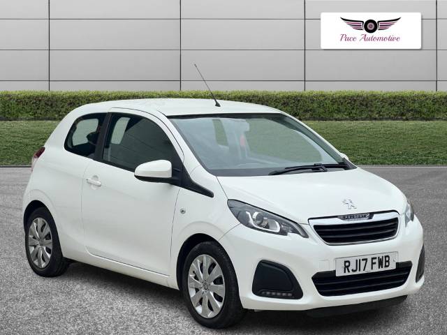 Peugeot 108 1.0 Active Euro 6 3dr Hatchback Petrol White
