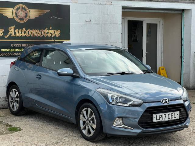 Hyundai i20 1.0 T-GDi SE Euro 6 3dr Coupe Petrol Blue