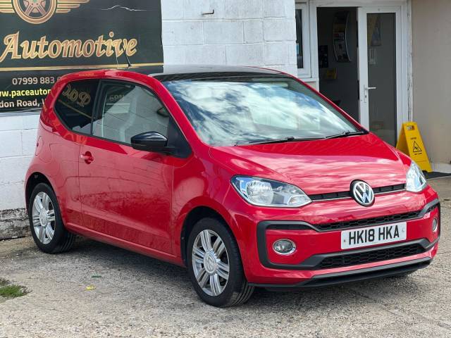 Volkswagen Up 1.0 High up! Euro 6 (s/s) 3dr Hatchback Petrol Red