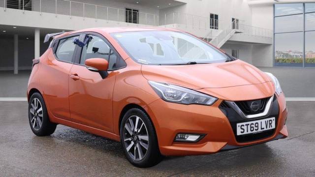 Nissan Micra 1.5 dCi Acenta Euro 6 (s/s) 5dr Hatchback Diesel Orange
