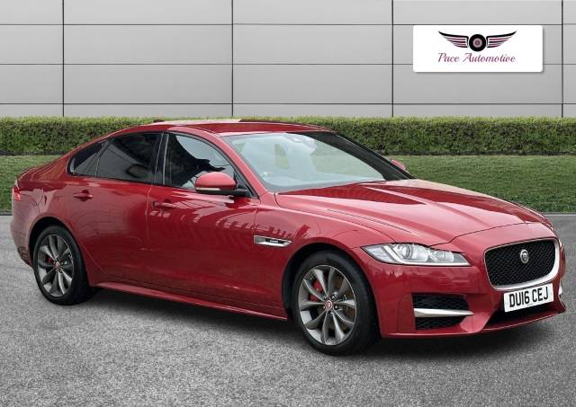 Jaguar XF 2.0d R-Sport Auto Euro 6 (s/s) 4dr Saloon Diesel Red