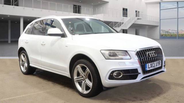 Audi Q5 2.0 TFSI S line Plus quattro Euro 5 (s/s) 5dr SUV Petrol White