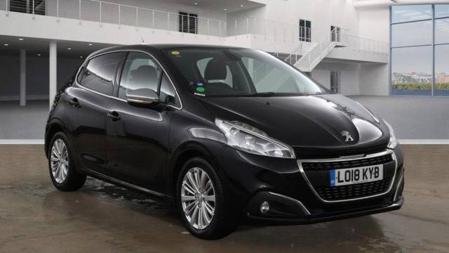 Peugeot 208 1.6 BlueHDi Allure Euro 6 (s/s) 5dr Hatchback Diesel Black