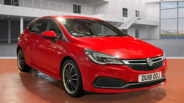 Vauxhall Astra 1.4i Turbo SRi VX Line Euro 6 5dr Hatchback Petrol Red
