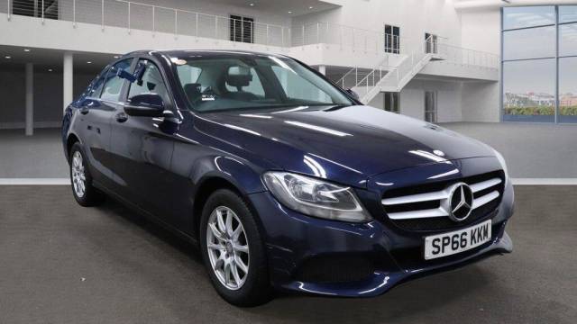 Mercedes-Benz C Class 2.1 C250d SE 7G-Tronic+ Euro 6 (s/s) 4dr Saloon Diesel Blue