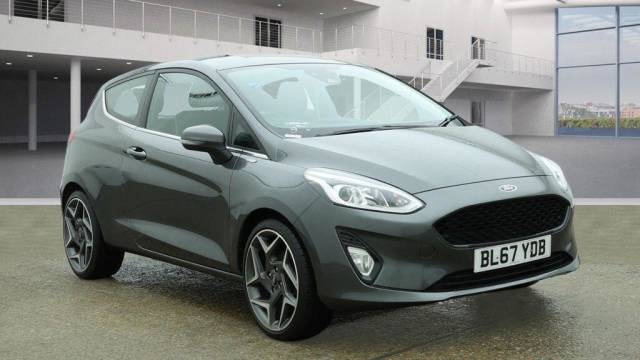 Ford Fiesta 1.1 Ti-VCT Zetec Euro 6 (s/s) 3dr Hatchback Petrol Grey