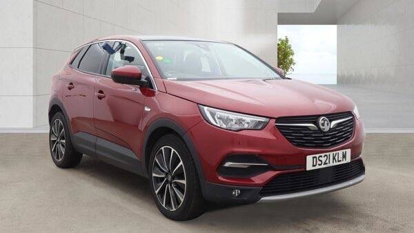 Vauxhall Grandland X 1.2 Turbo Elite Nav Euro 6 (s/s) 5dr SUV Petrol Red