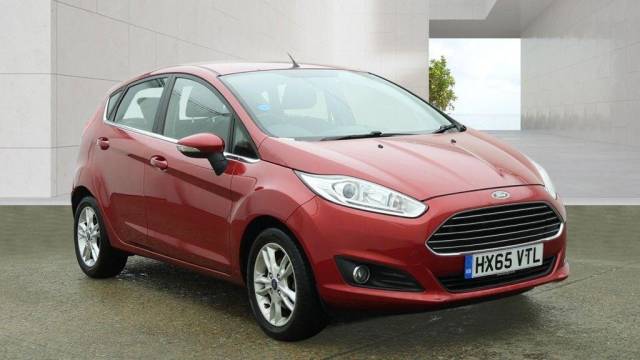 Ford Fiesta 1.0T EcoBoost Zetec Euro 6 (s/s) 5dr Hatchback Petrol Red