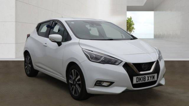 Nissan Micra 1.0 Acenta Limited Edition Euro 6 5dr Hatchback Petrol White