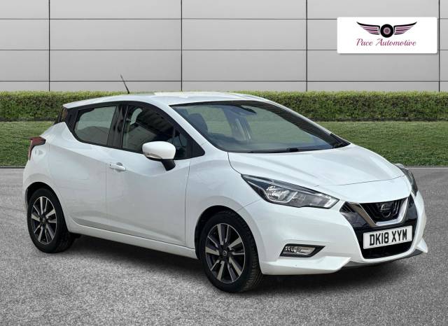 Nissan Micra 1.0 Acenta Limited Edition Euro 6 5dr Hatchback Petrol White