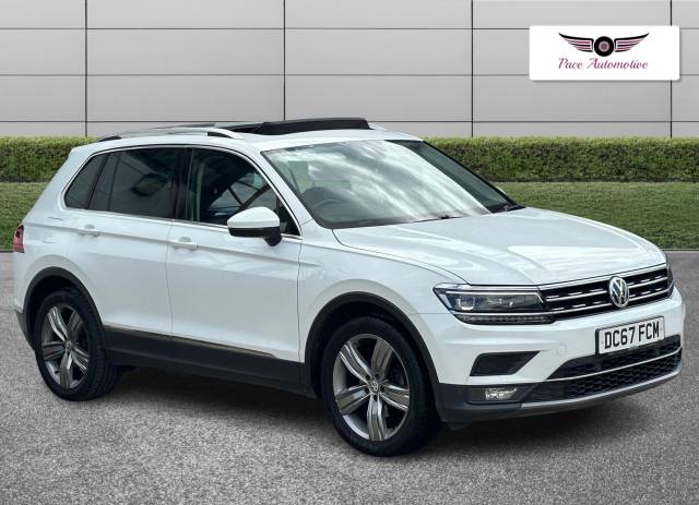 Volkswagen Tiguan 2.0 TDI SEL Euro 6 (s/s) 5dr SUV Diesel White