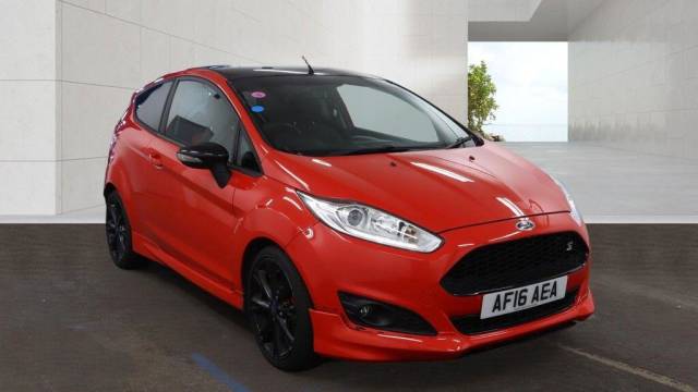 Ford Fiesta 1.0T EcoBoost Zetec S Euro 6 (s/s) 3dr Hatchback Petrol Red