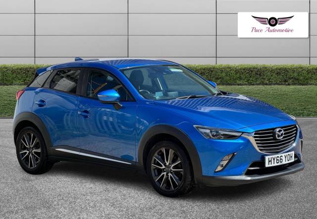 Mazda CX-3 2.0 SKYACTIV-G Sport Nav Euro 6 (s/s) 5dr SUV Petrol Blue
