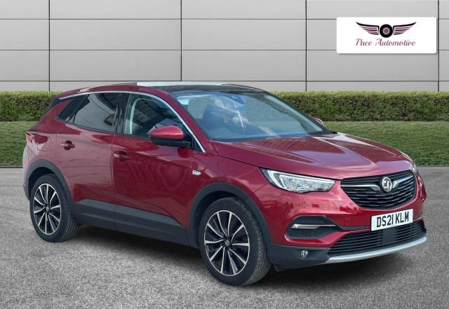Vauxhall Grandland X 1.2 Turbo Elite Nav Euro 6 (s/s) 5dr SUV Petrol Red