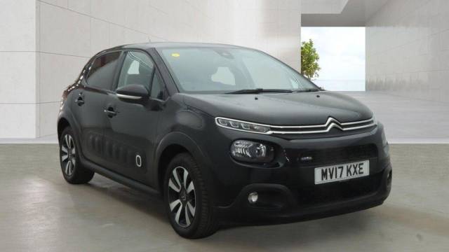 Citroen C3 1.2 PureTech Flair Euro 6 5dr Hatchback Petrol Black