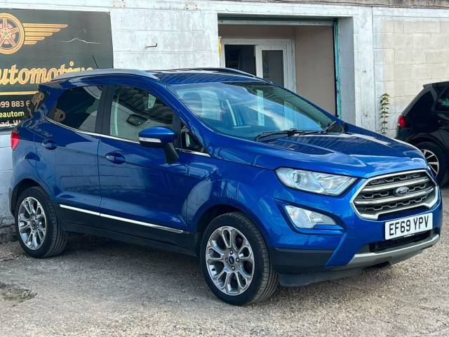 Ford Ecosport 1.0T EcoBoost Titanium Euro 6 (s/s) 5dr SUV Petrol Blue