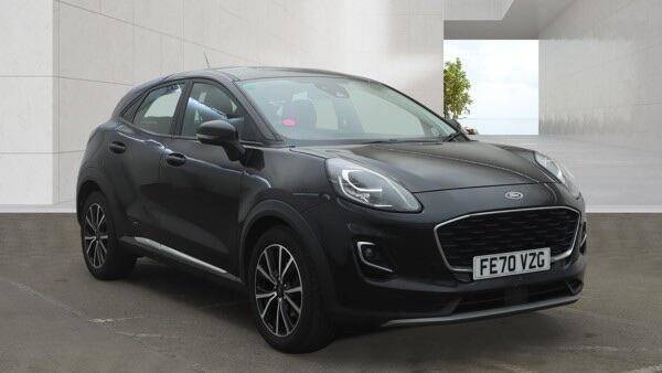 Ford Puma 1.0T EcoBoost MHEV Titanium Euro 6 (s/s) 5dr SUV Petrol Black