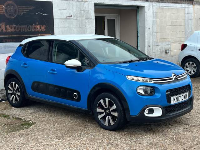 Citroen C3 1.2 PureTech Flair Euro 6 (s/s) 5dr Hatchback Petrol Blue